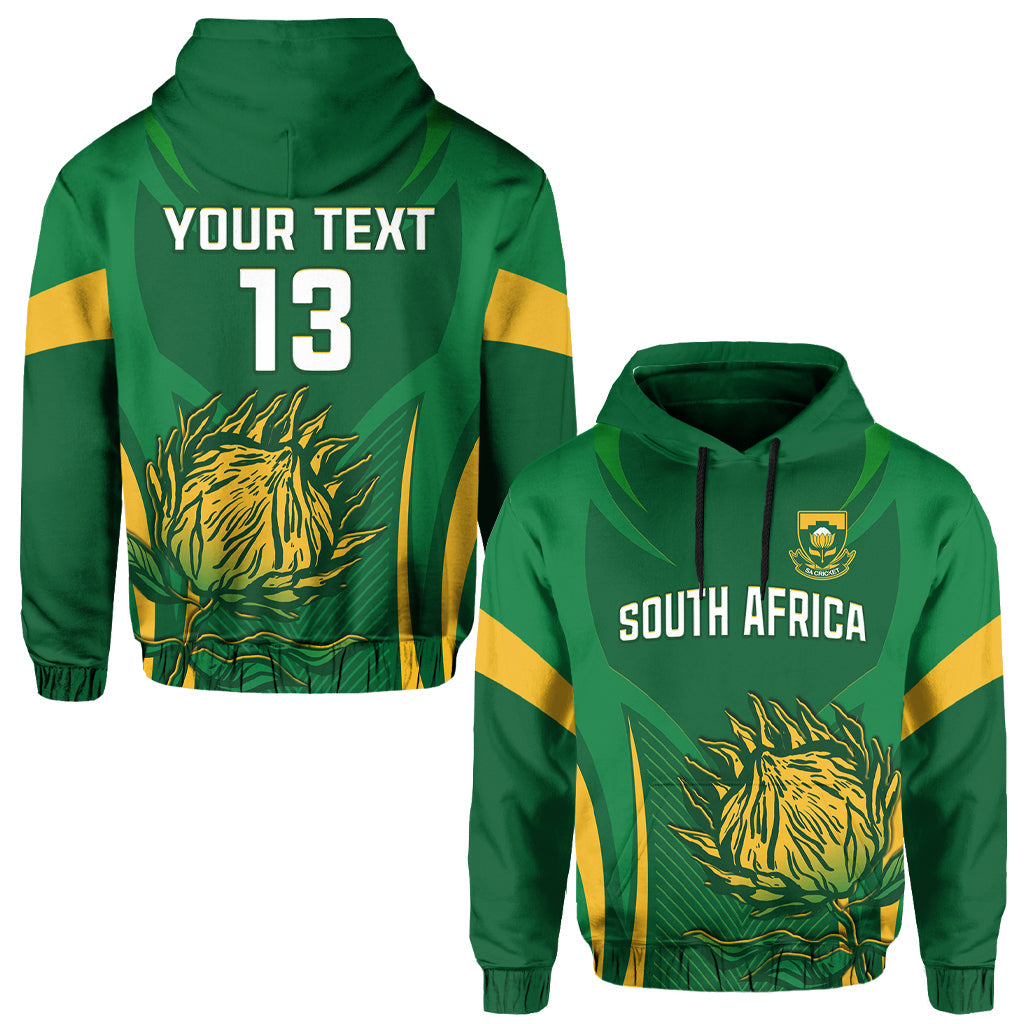 Custom South Africa CrickeHoodie Proteas Champion
