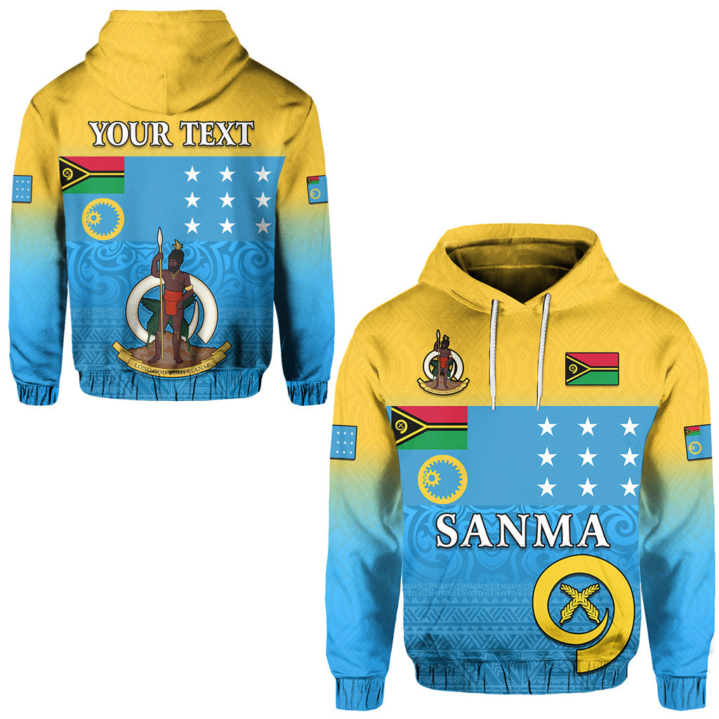 ( Personalised) Sanma Province Hoodie Vanuatu Proud