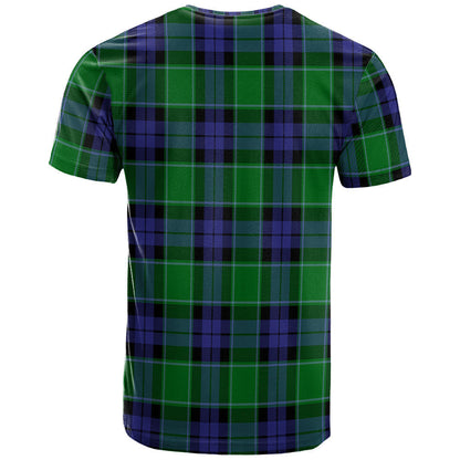 Printivon Haldane Clan DNA In Me Tartan Crest T Shirt