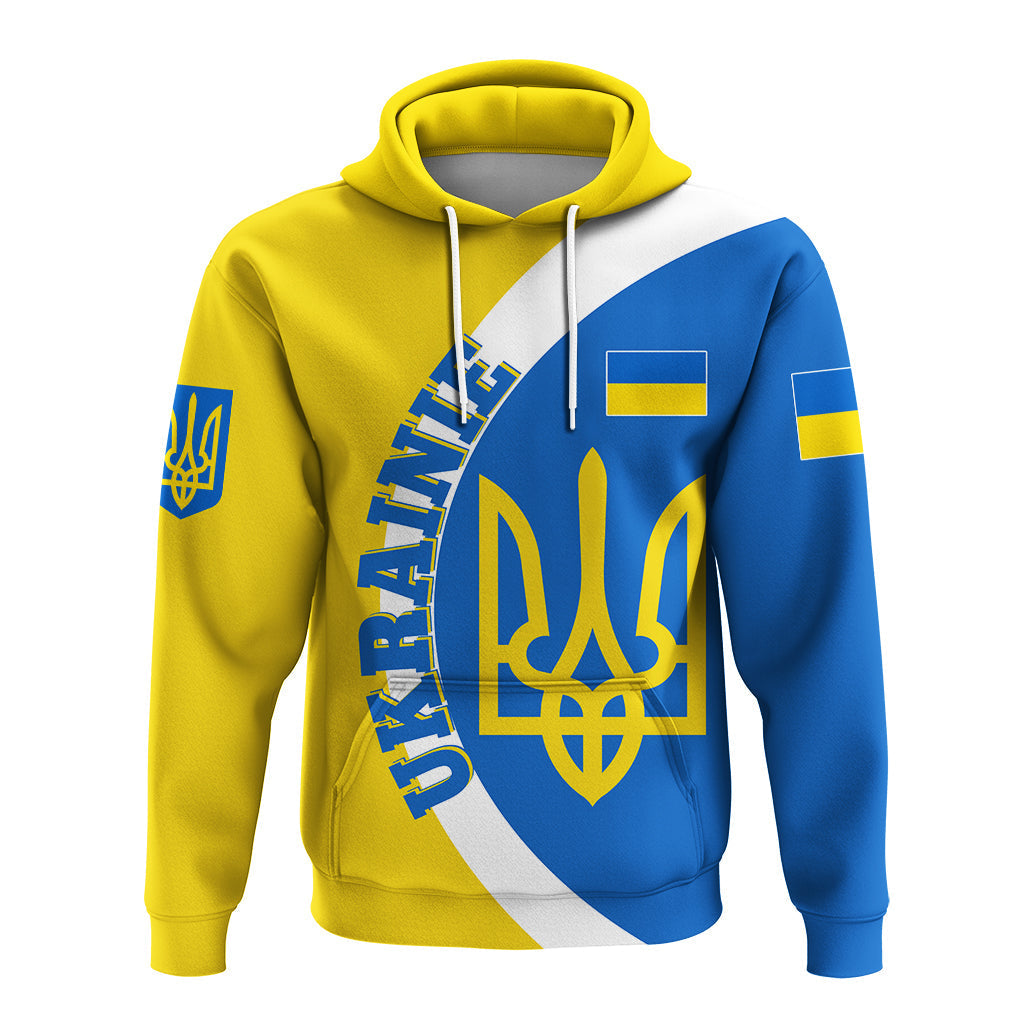 Ukraine Hoodie Half Cirlce