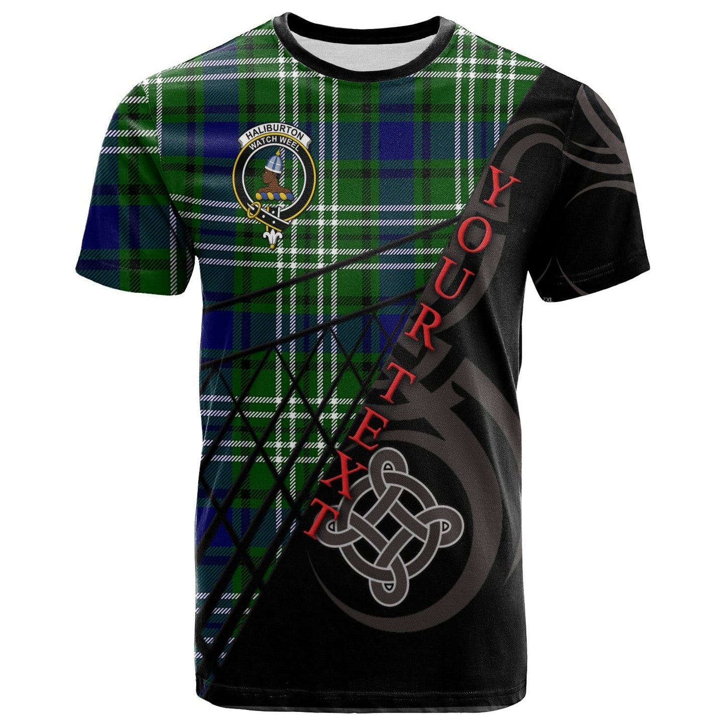 Printivon Haliburton T Shirt Pattern Celtic 