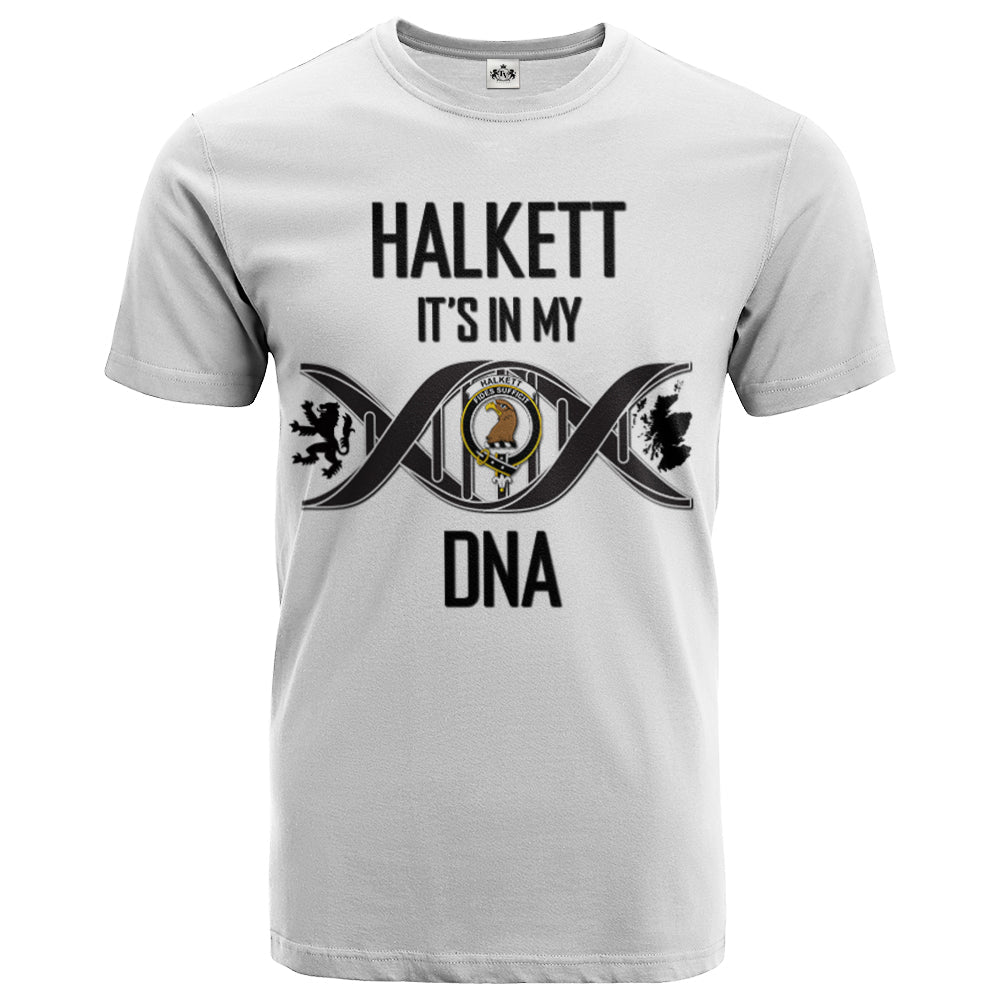Printivon Halkett Clan DNA In Me Crest T Shirt
