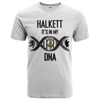 Printivon Halkett Clan DNA In Me Crest T Shirt