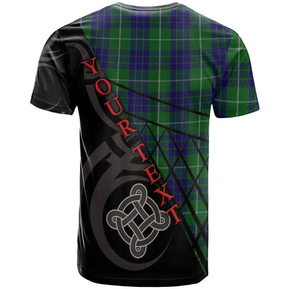 Printivon Hamilton Green Hunting T Shirt Pattern Celtic