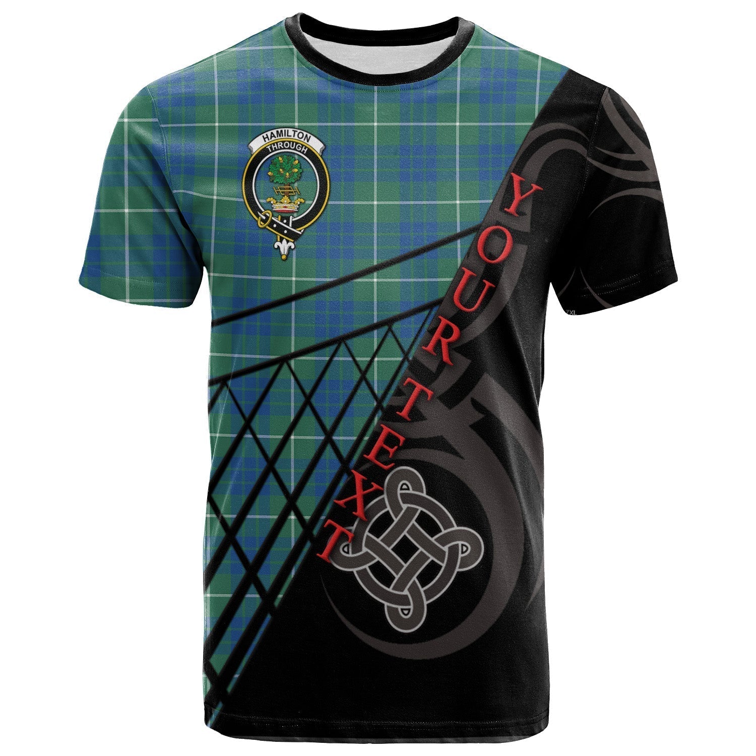 Printivon Hamilton Hunting Ancient T Shirt Pattern Celtic 