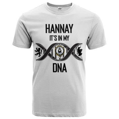 Printivon Hannay Clan DNA In Me Crest T Shirt