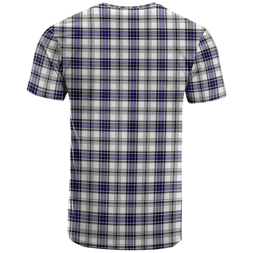 Printivon Hannay Modern Clan DNA In Me Tartan Crest T Shirt