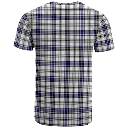 Printivon Hannay Modern Clan DNA In Me Tartan Crest T Shirt