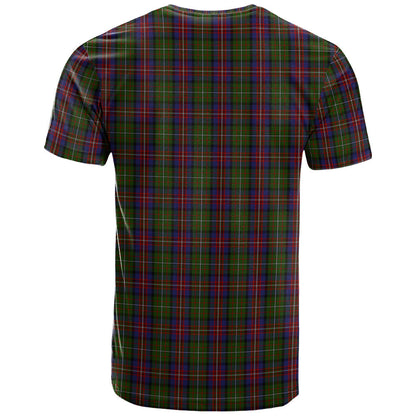 Printivon Hargis Clan DNA In Me Tartan Crest T Shirt