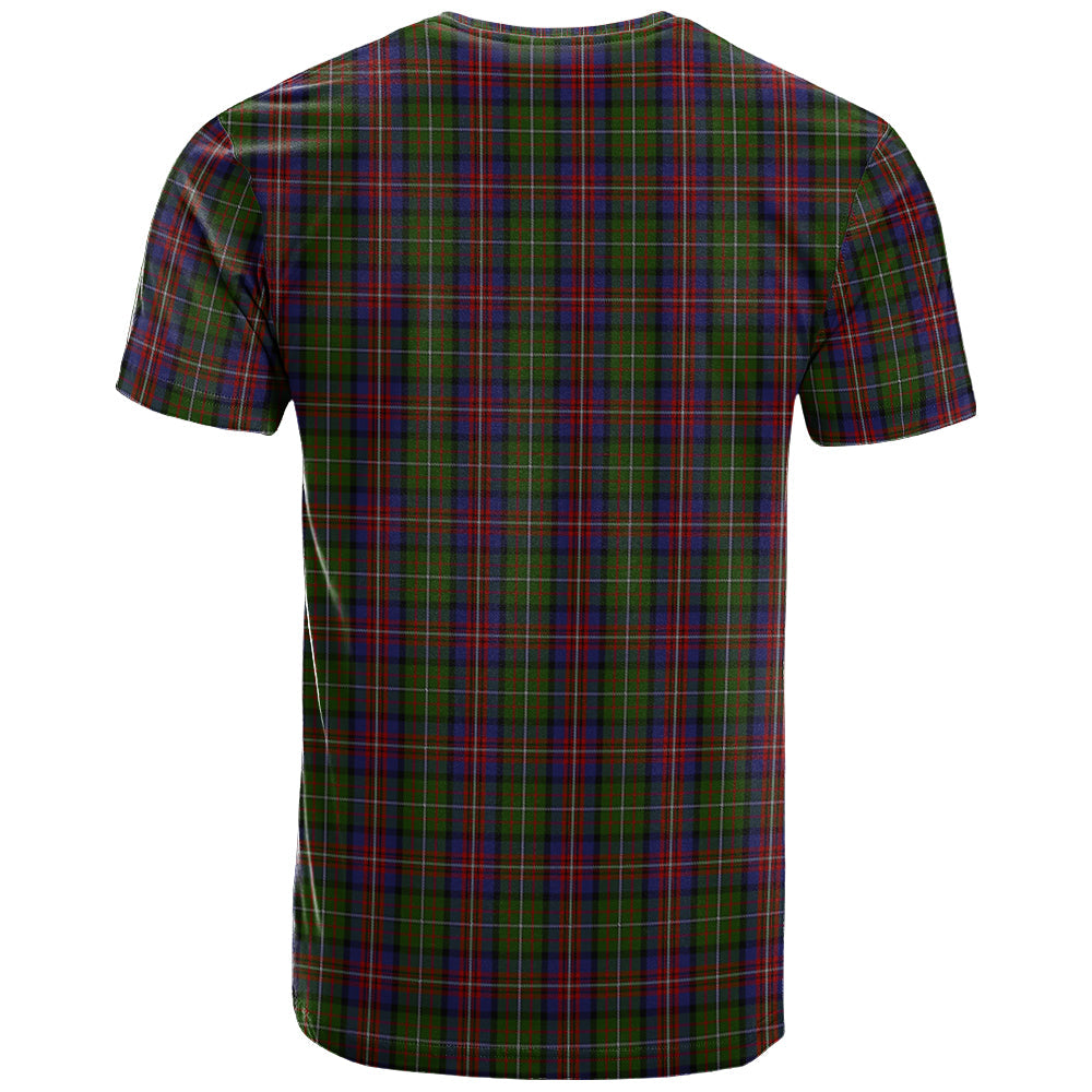 Printivon Hargis Clan DNA In Me Tartan Crest T Shirt