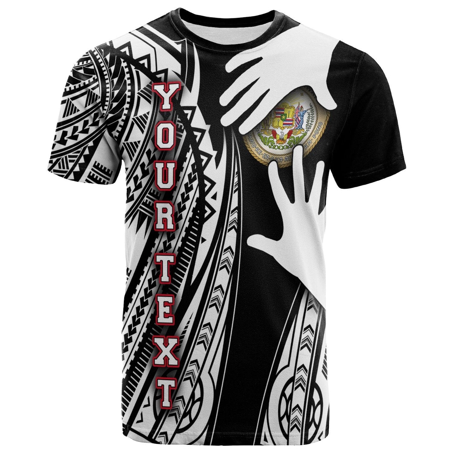 Hawaii Custom Personalized T Shirt Touch My Heart