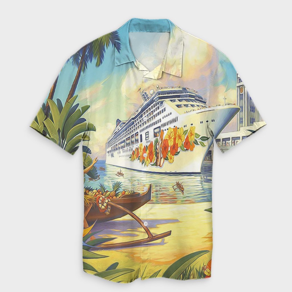 Hawaii Mordern Hawaiian Shirt - AH