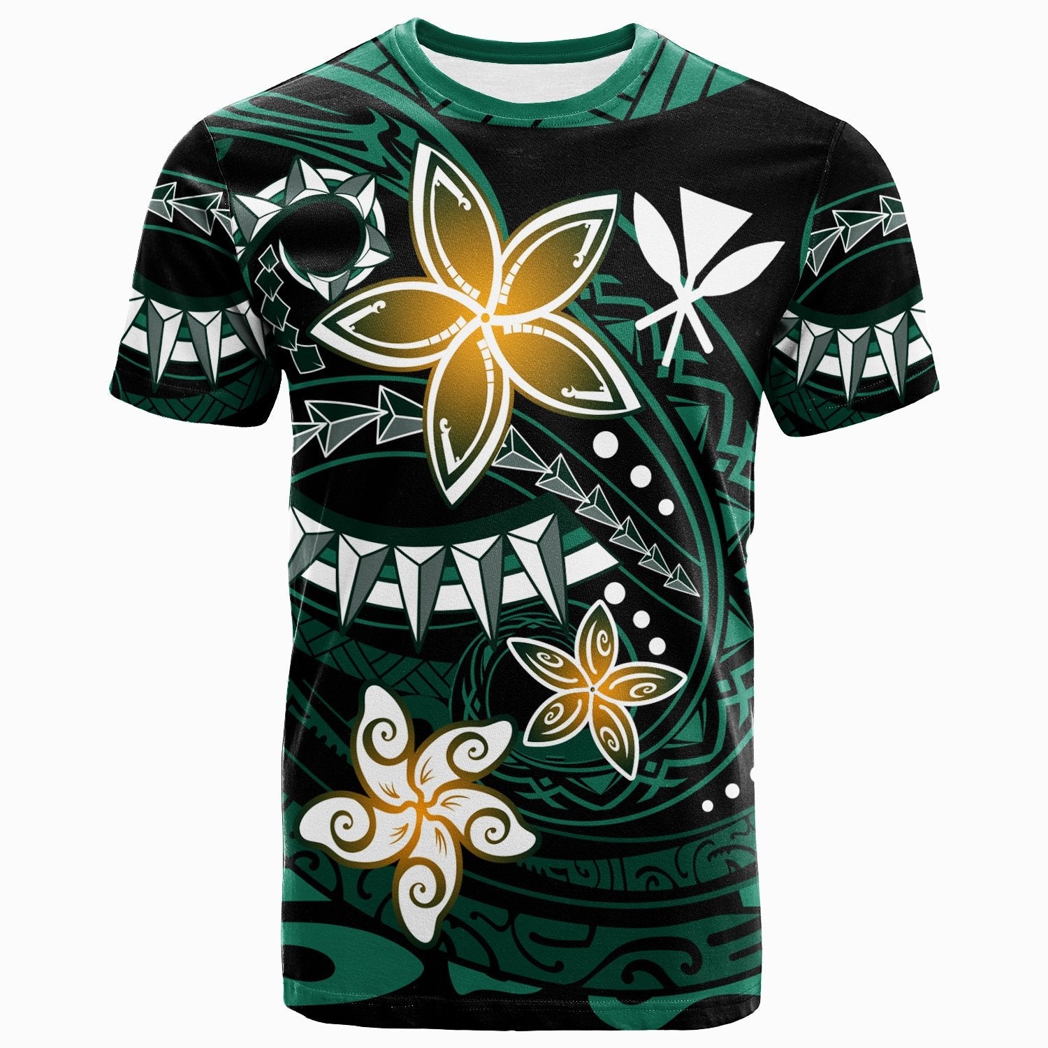 Hawaii T-Shirt -Spring Style Black Color