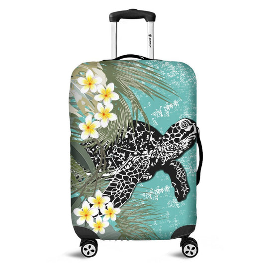Hawaii Turtle Sea Plumeria Luggage Covers AH