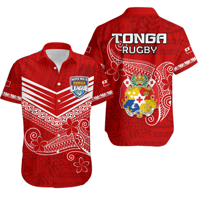 Tonga Mate Ma'a Rugby Kupesi Hawaiian Shirt