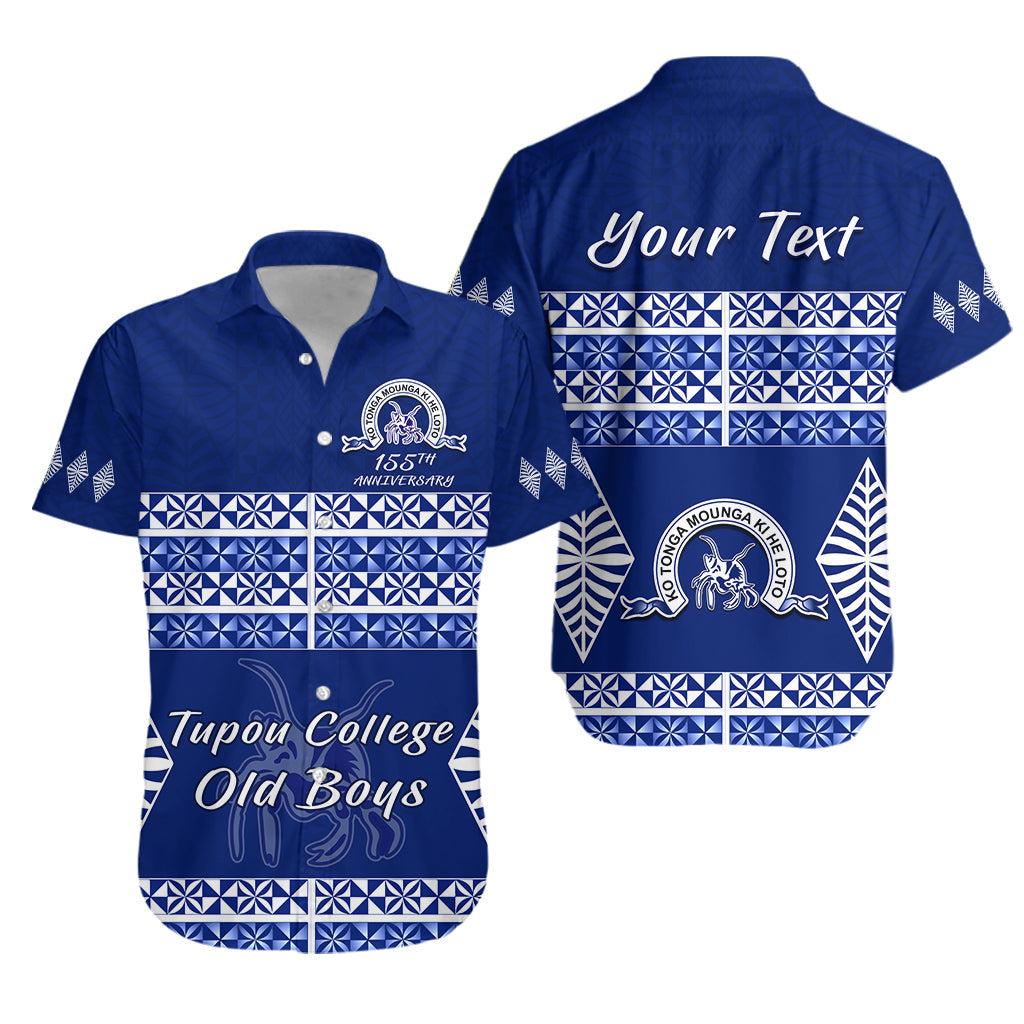Custom Personalised Old Boys of Tupou College Hawaiian Shirt 155th Anniversary