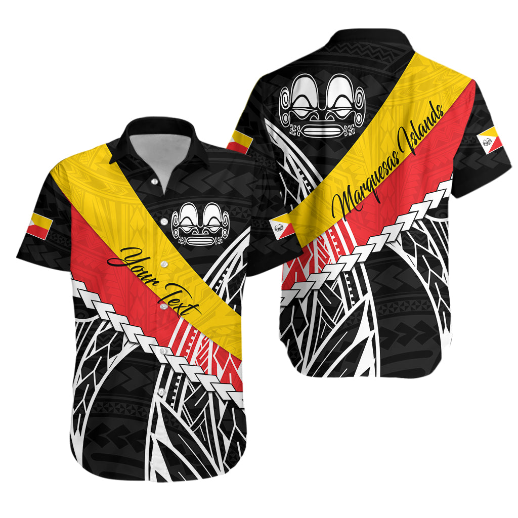 Custom Personalised Marquesas Islands Hawaiian Shirt Style Life