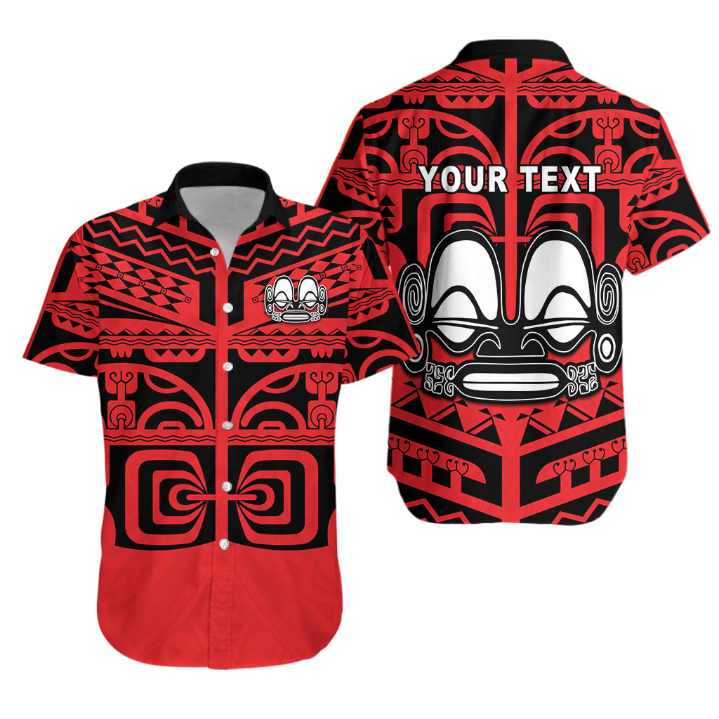 Custom Personalised Marquesas Islands Hawaiian Shirt - Marquesas Tattoo