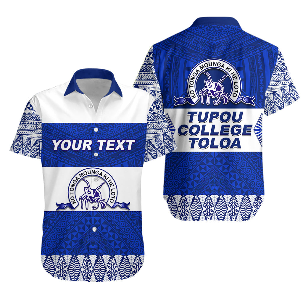 Custom Personalised Tupou College Toloa Hawaiian Shirt Version Special