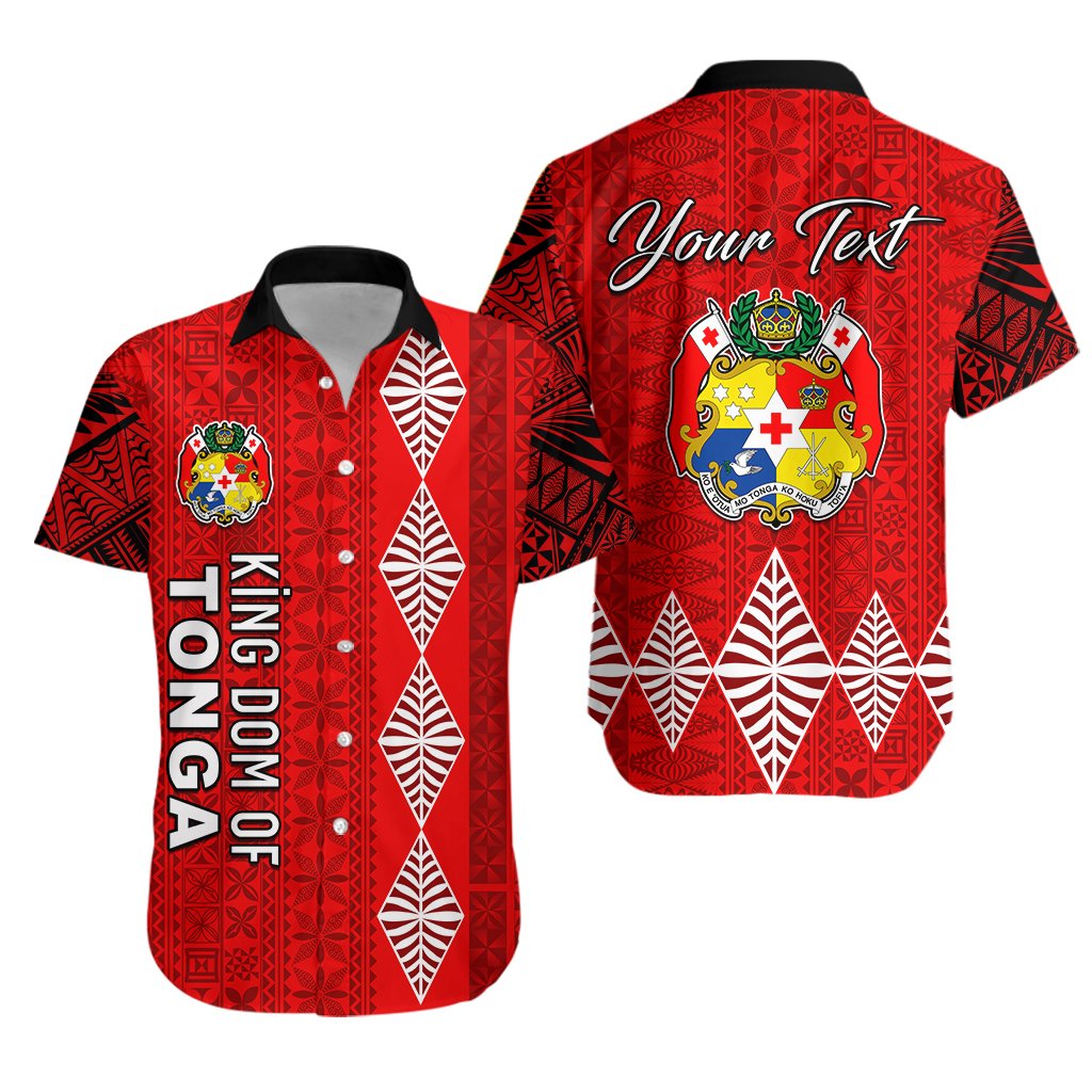 Custom Personalised Kingdom of Tonga Hawaiian Shirt 2021 Tonga National Day