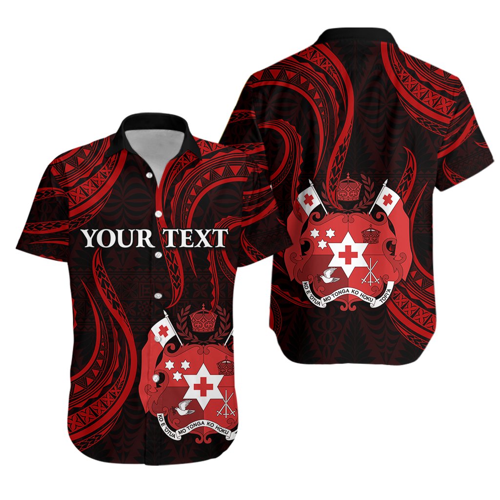 Custom Personalised Tonga Pattern Hawaiian Shirt Always Proud