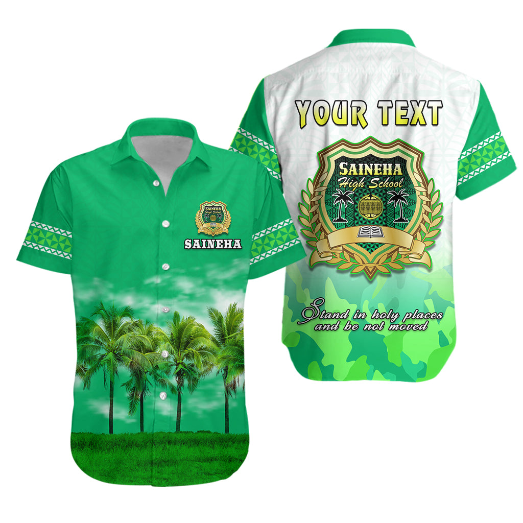 Custom Personalised Saineha High School Hawaiian Shirt Original