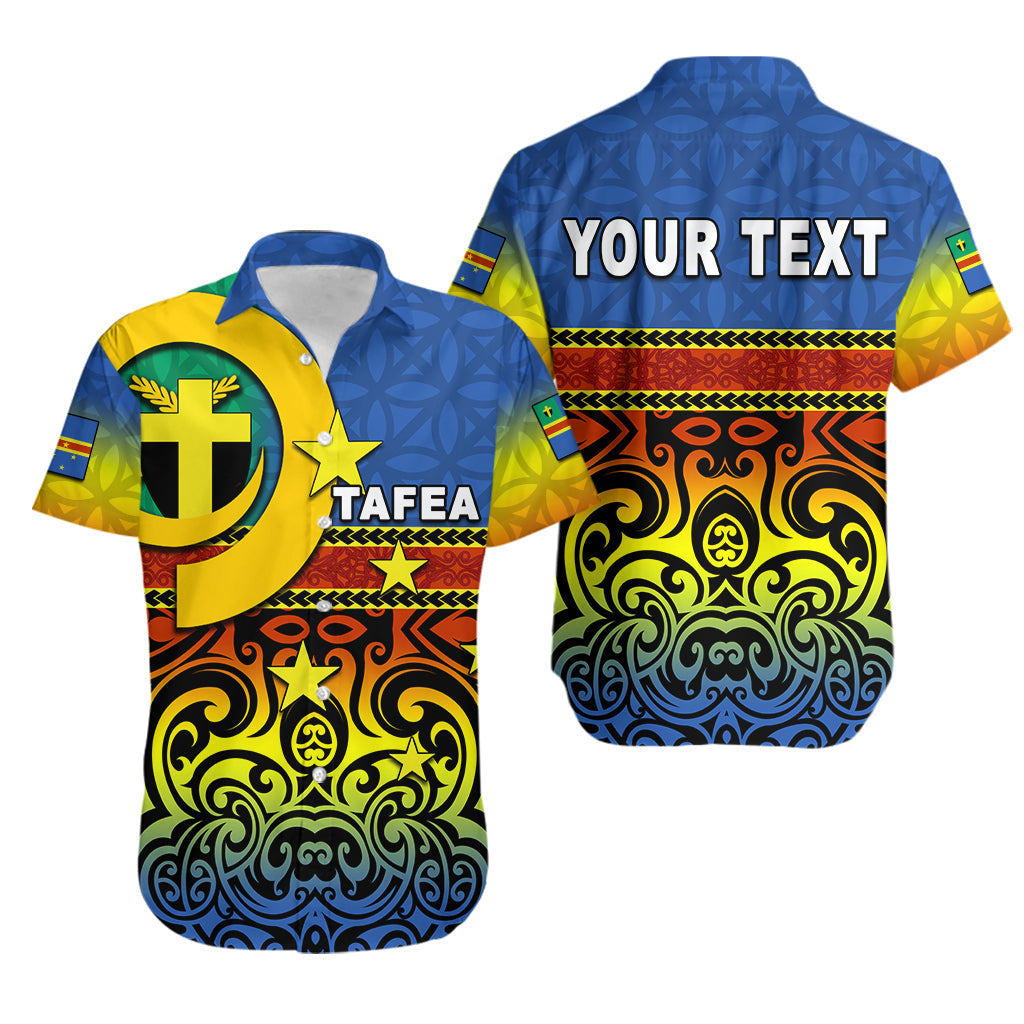 Custom PersonalisedTafea Province Hawaiian Shirt Of Vanuatu Polynesian Flag Style