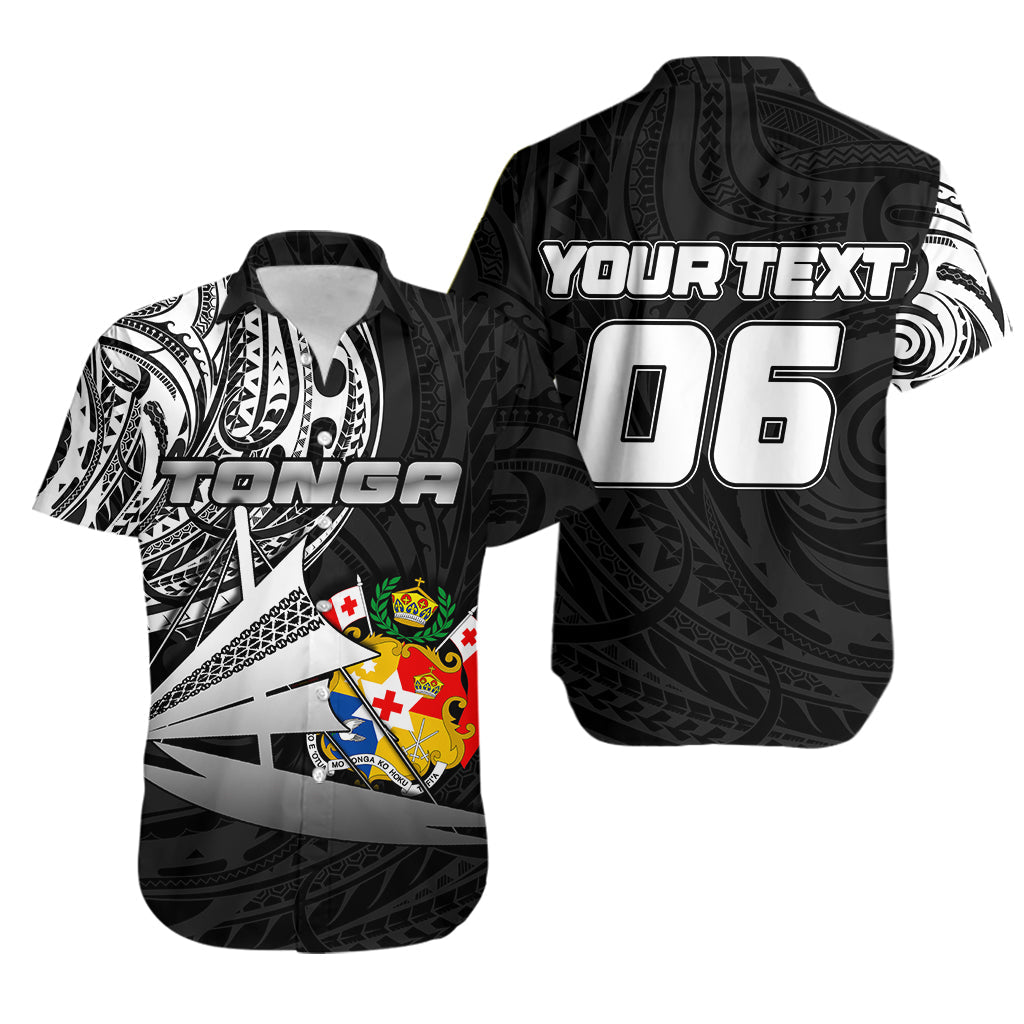 Custom Personalised And Number Tonga Hawaiian Shirt Kalia Polynesian NO.2