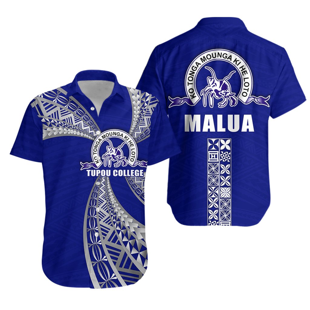 MALUA Tupou College Hawaiian Shirt Toloa Tonga