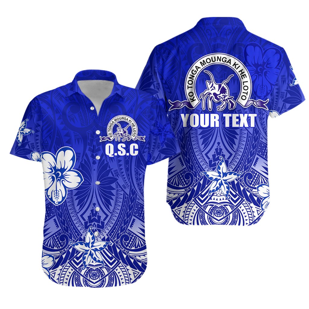 Custom Personalised Queen Salote College Hawaiian Shirt Spirit