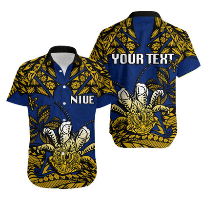 Matching Outfits For Couples Niue Uga Combo Dress And Shirt Tribal Patterns Blue Style