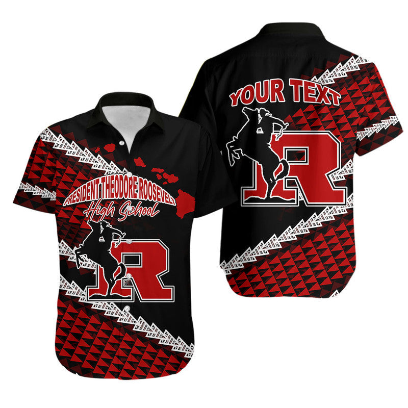 Custom Personalised President Theodore Roosevelt High School Hawaii Hawaiian Shirt