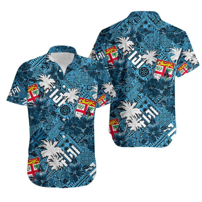 Fiji Hibiscus Hawaiian Shirt Hawaii Style No.1