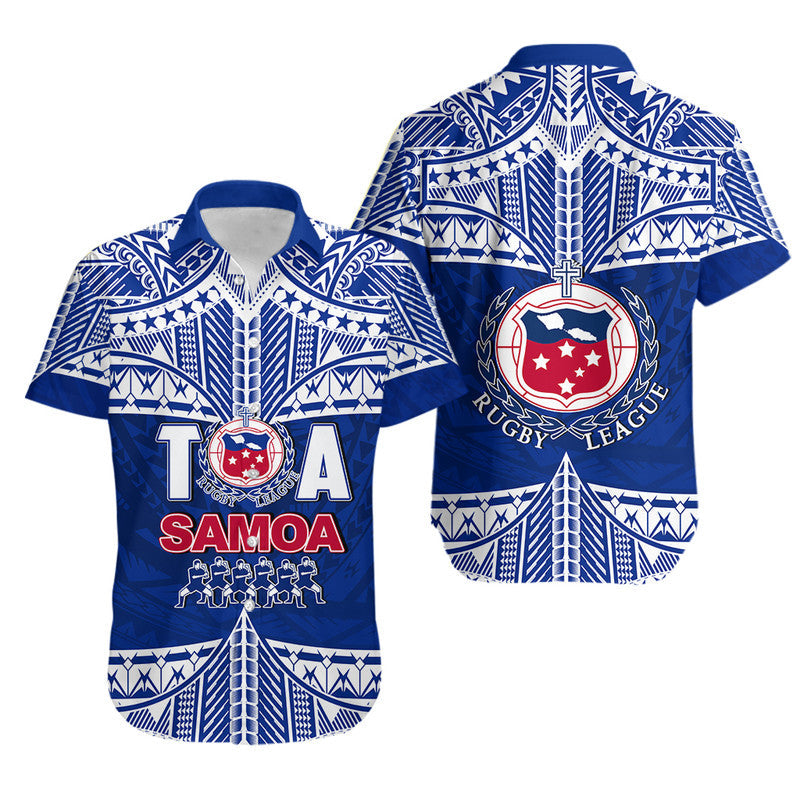 Toa Samoa Rugby Hawaiian Shirt Siva Tau