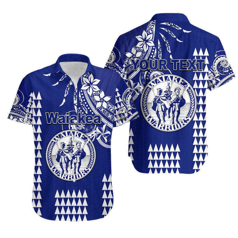 Custom Personalised Hawaii High School- Waiakea Hawaiian Shirt Mix Kakau