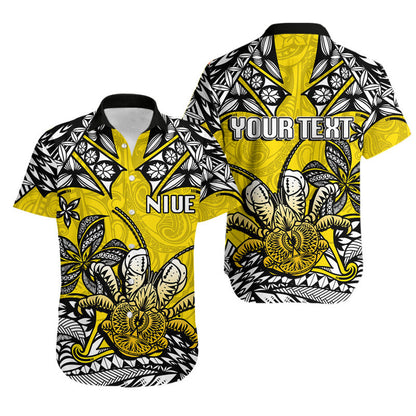 Matching Clothes For Couples Niue Uga Combo Dress And Shirt Tribal Patterns Yellow Style