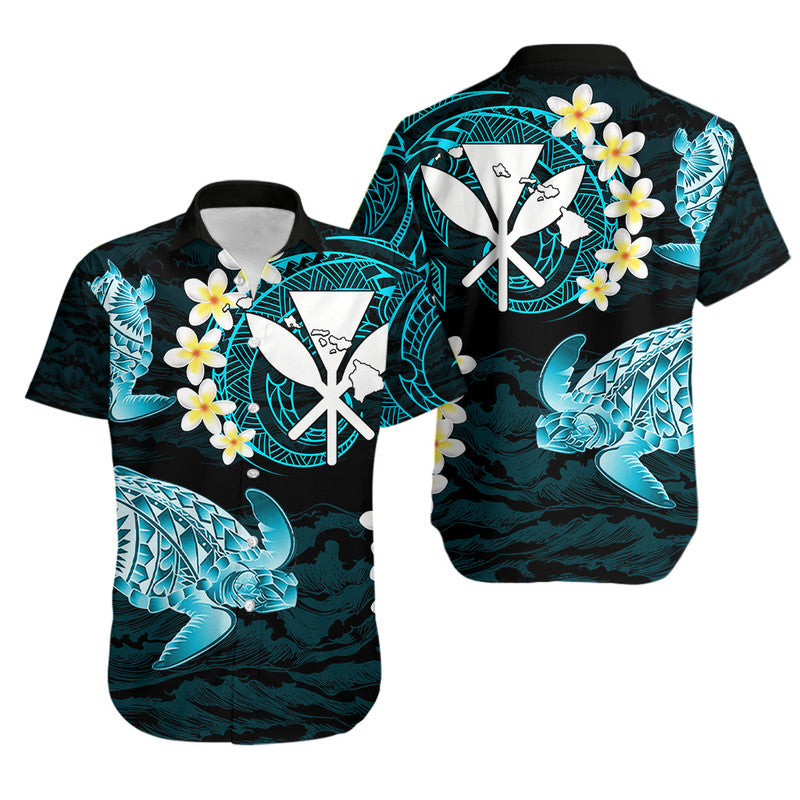 Hawaii Kanaka Turtle Hawaiian Shirt Style No.3