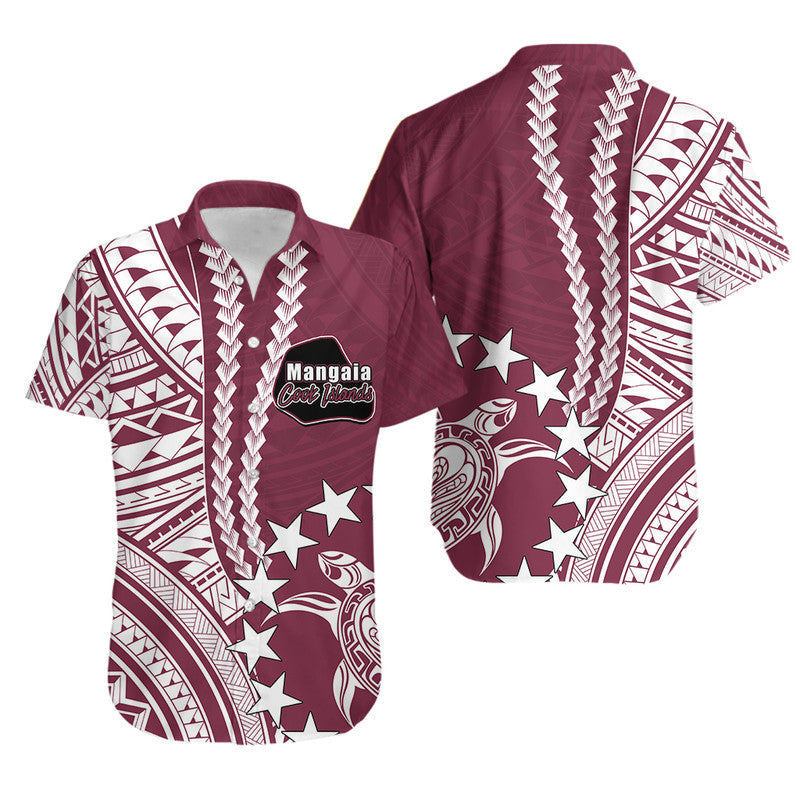 Cook Islands Mangaia Polynesian Hawaiian Shirt