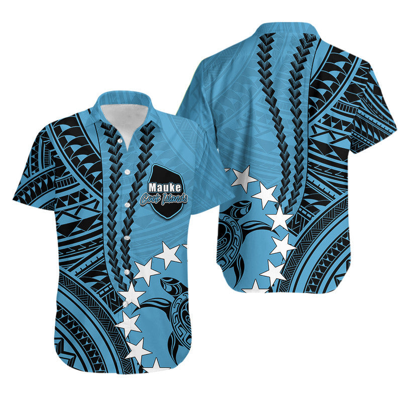 Cook Islands Mauke Polynesian Hawaiian Shirt