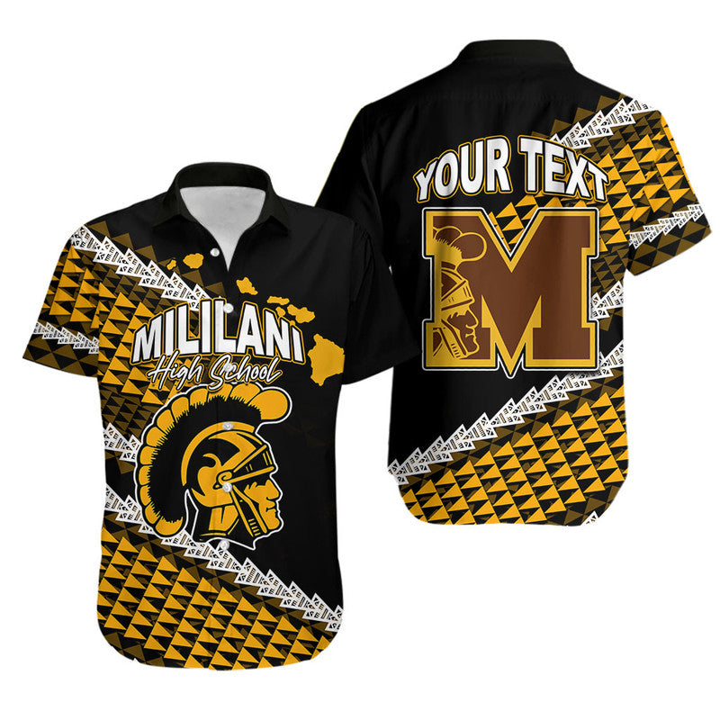 Custom Personalised Mililani High School Hawaii Hawaiian Shirt