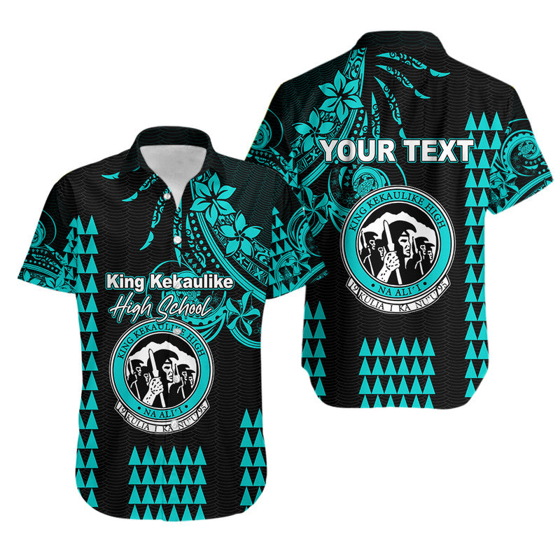 Custom Personalised Hawaii High School- King Kekaulike Hawaiian Shirt Mix Kakau