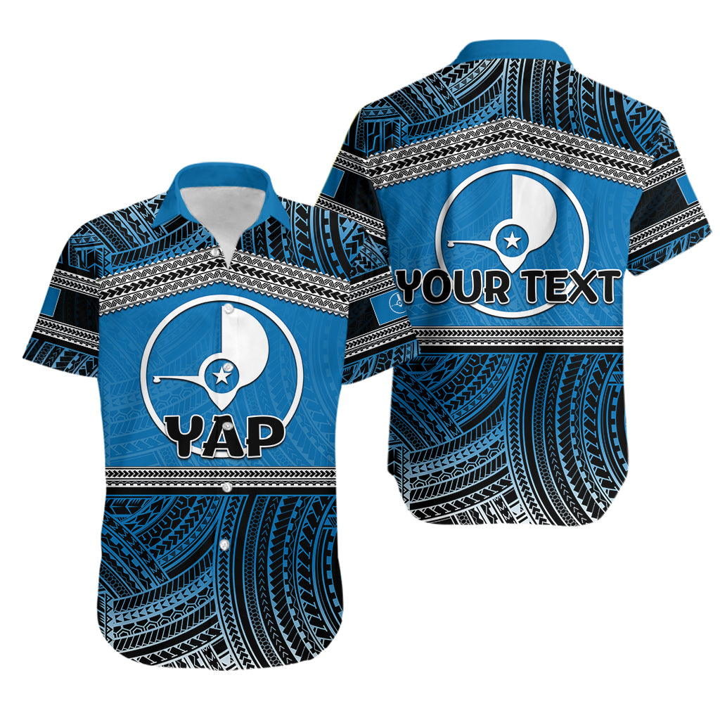Custom Personalised Yap Hawaiian Shirt Polynesian Patterns