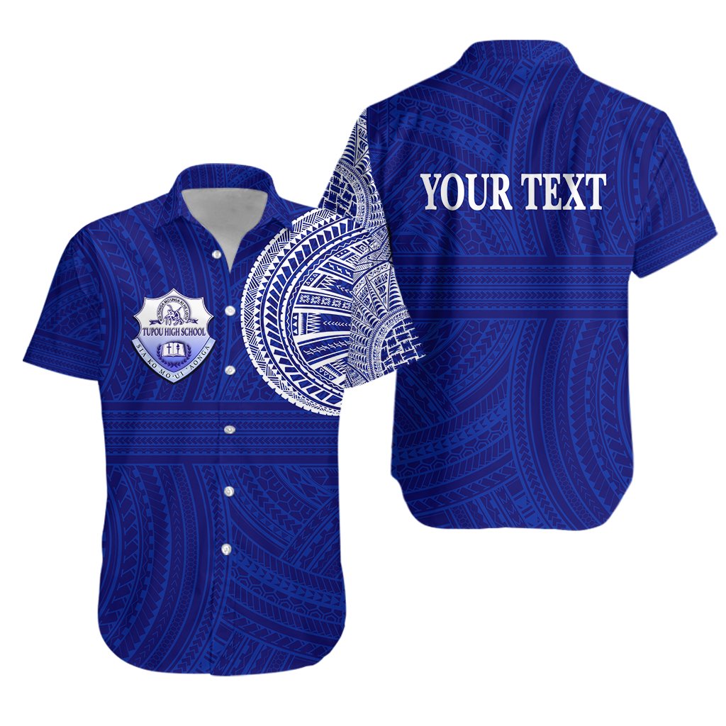 Custom Personalised Ko Tonga Hawaiian Shirt Tupou High School