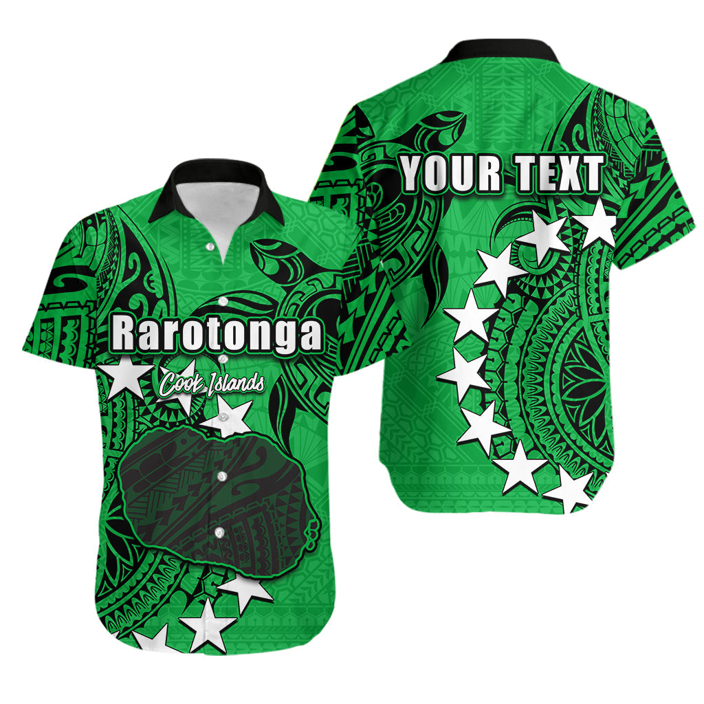 Custom PersonalisedCook Islands Hawaiian Shirt Rarotonga