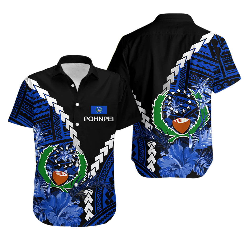 Pohnpei Hawaiian Shirt Polynesian Style