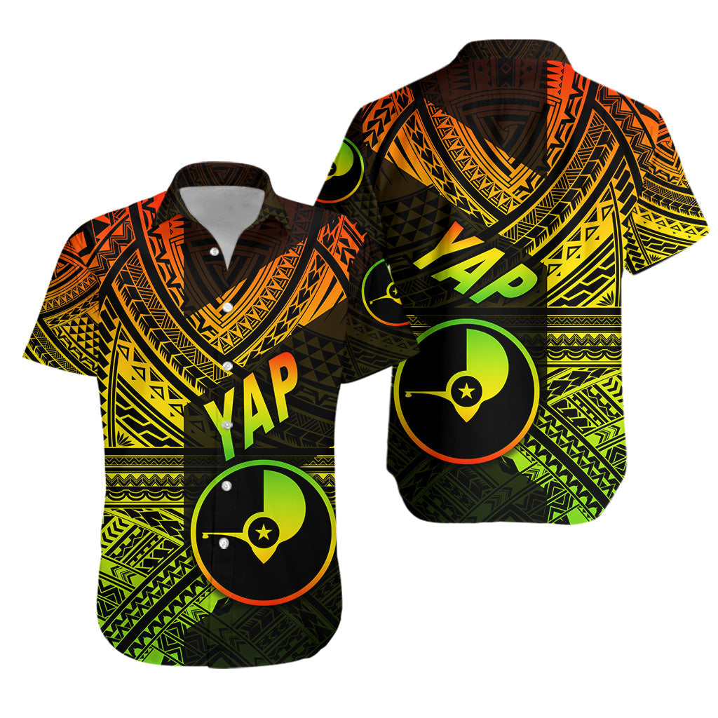 FSM Yap Hawaiian Shirt Original Style - Reggae