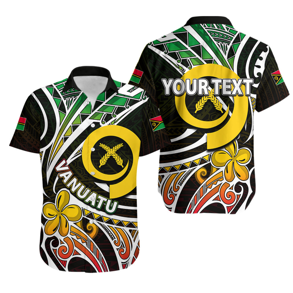 Custom Personalised Vanuatu Hawaiian Shirt Tribal Tattoo No.1