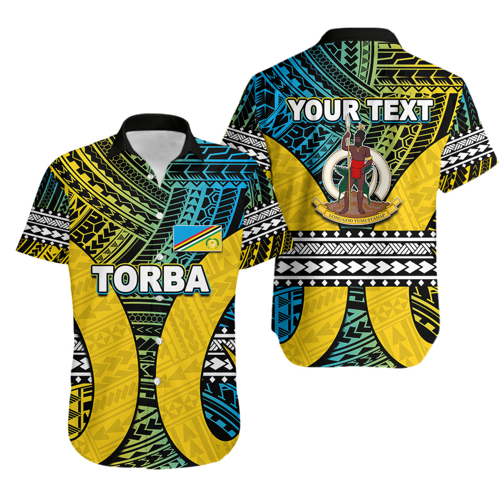 Custom Personalised Polynesian Torba Of Vanuatu Hawaiian Shirt