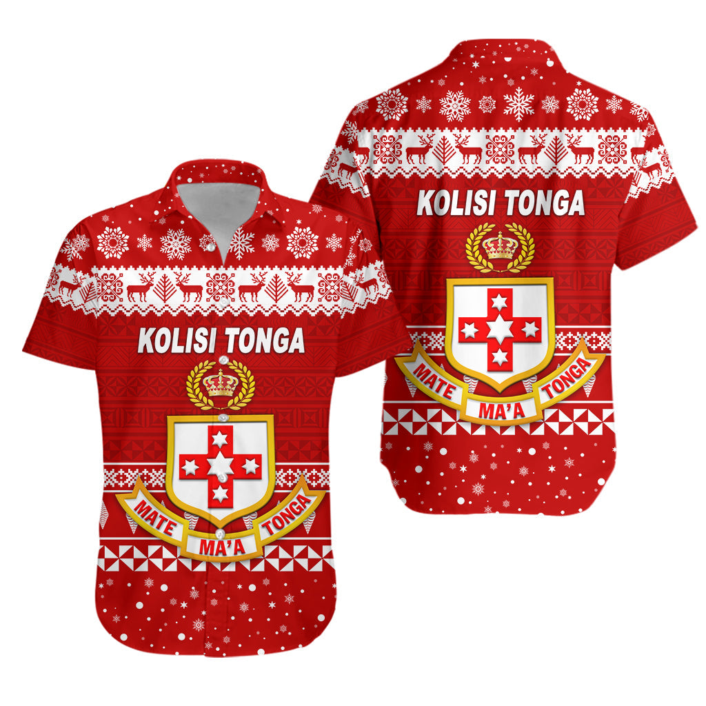 Kolisi Tonga College Christmas Hawaiian Shirt Simple Style