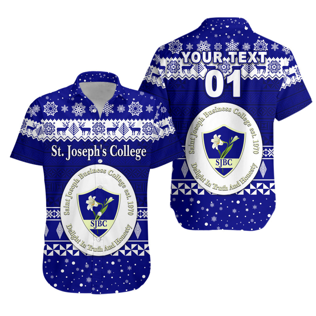 Custom Personalised St. Joseph's College Christmas Hawaiian Shirt Simple Style